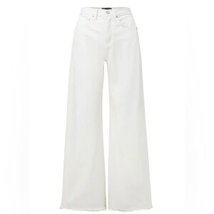 Veronica Beard Taylor Wide Leg High Rise Jeans